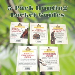 Deer Hunting Laminated Pocket Guides by The complete Hunter